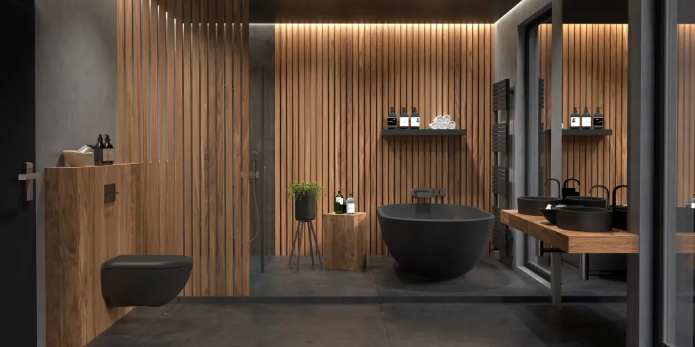 salle de bain luxe